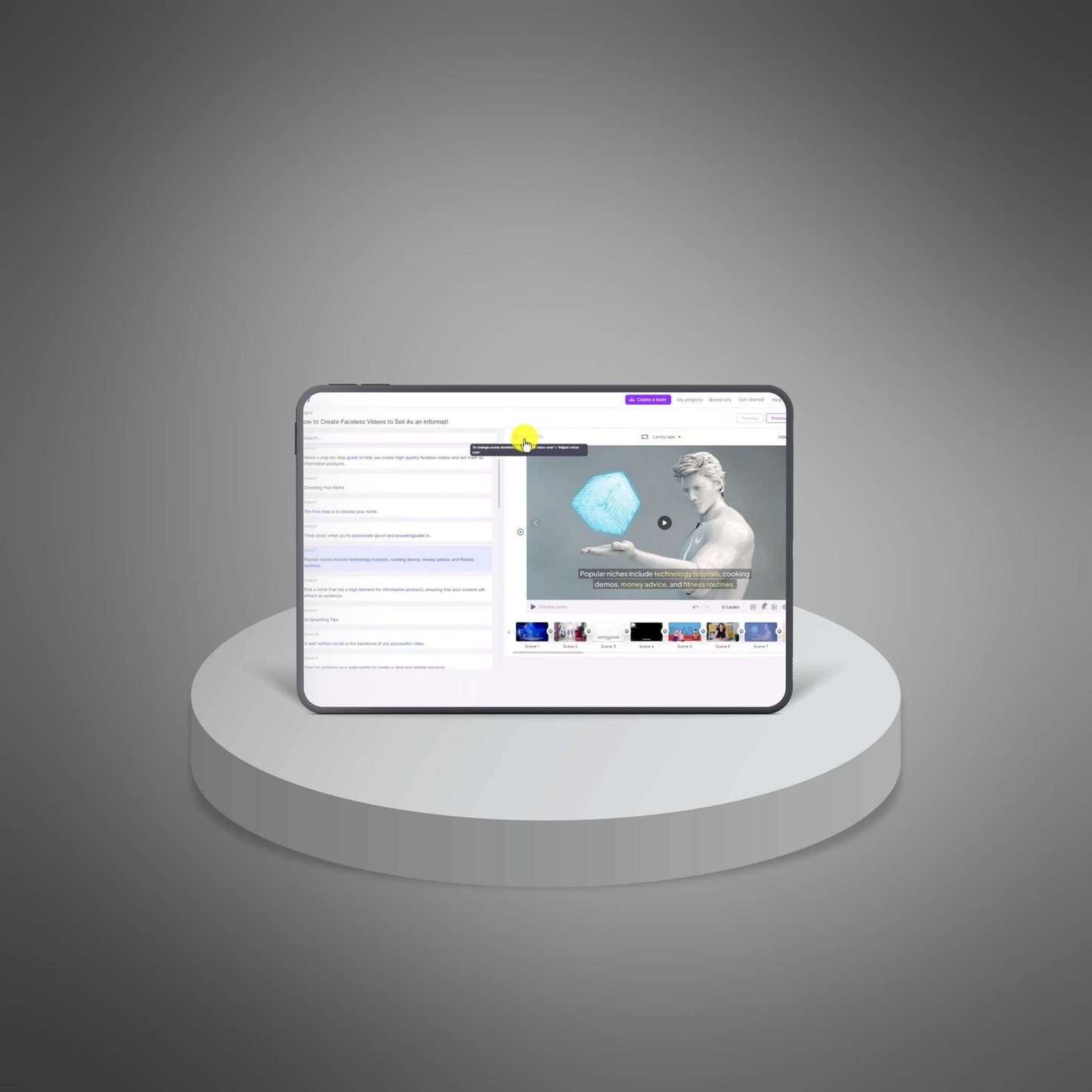 Faceless Video Creation Made Easy - Audio
