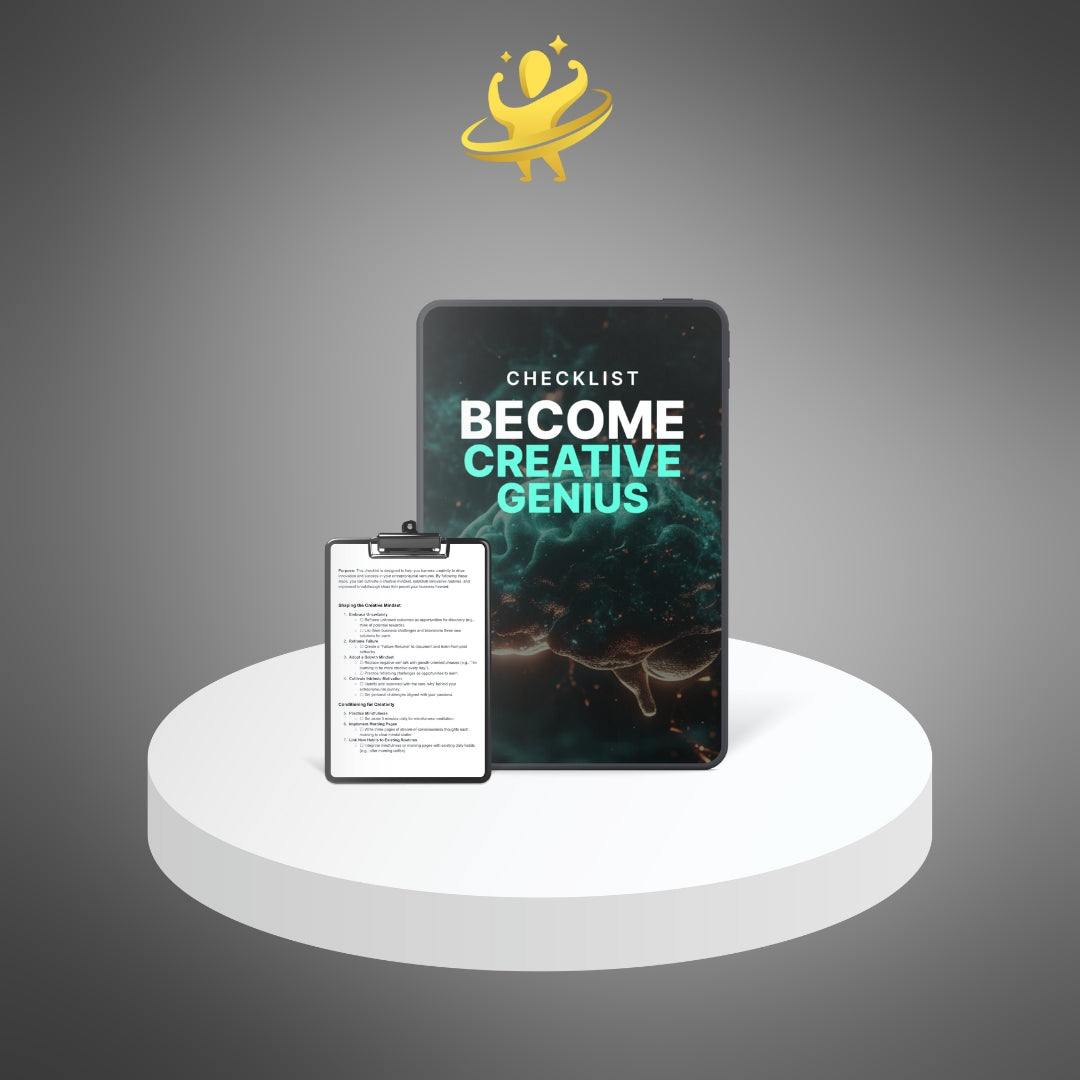Become Creative Genius - Checklist