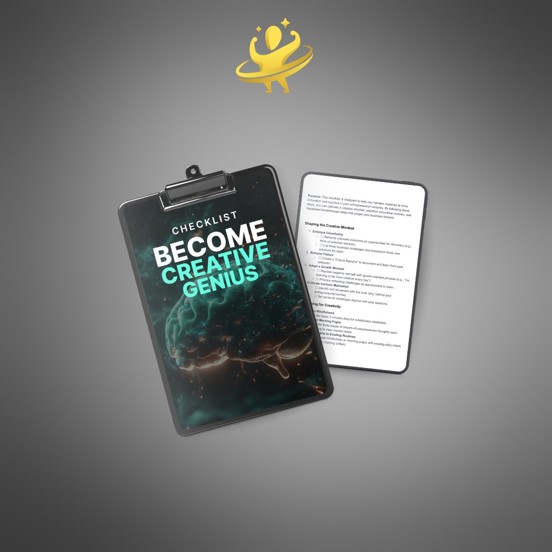 Become Creative Genius - Checklist