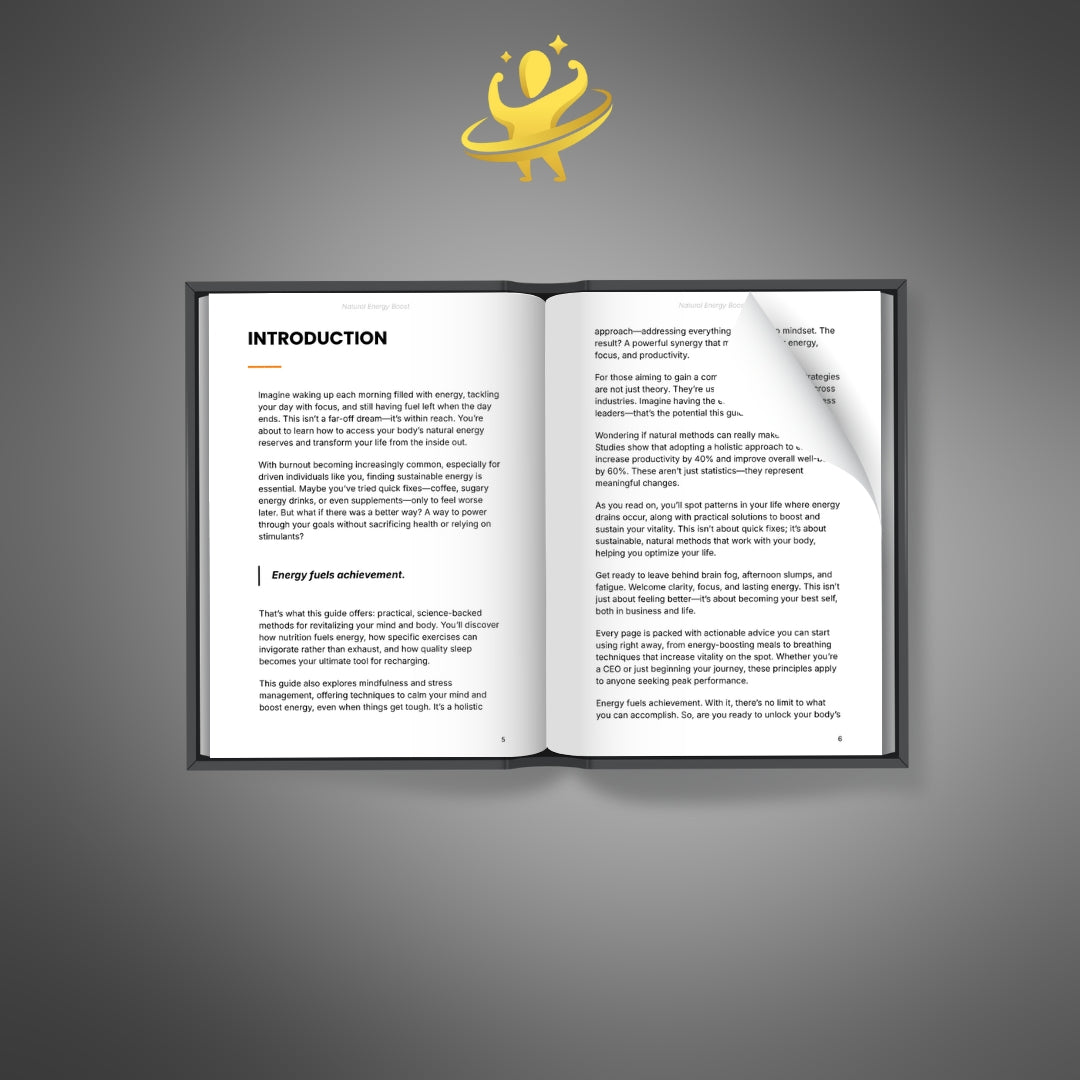 Natural Energy Boost - Ebook