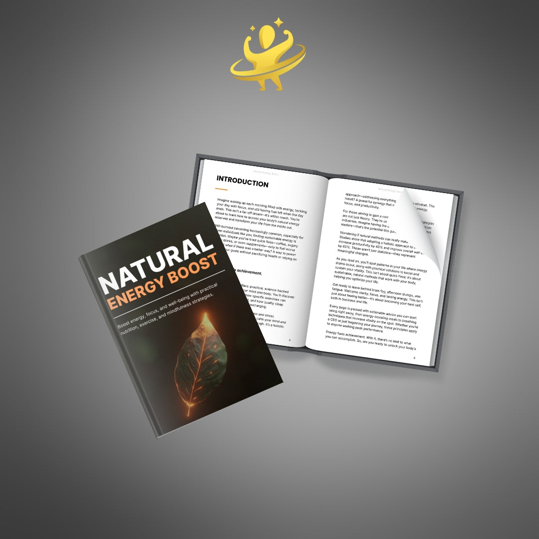 Natural Energy Boost - Ebook