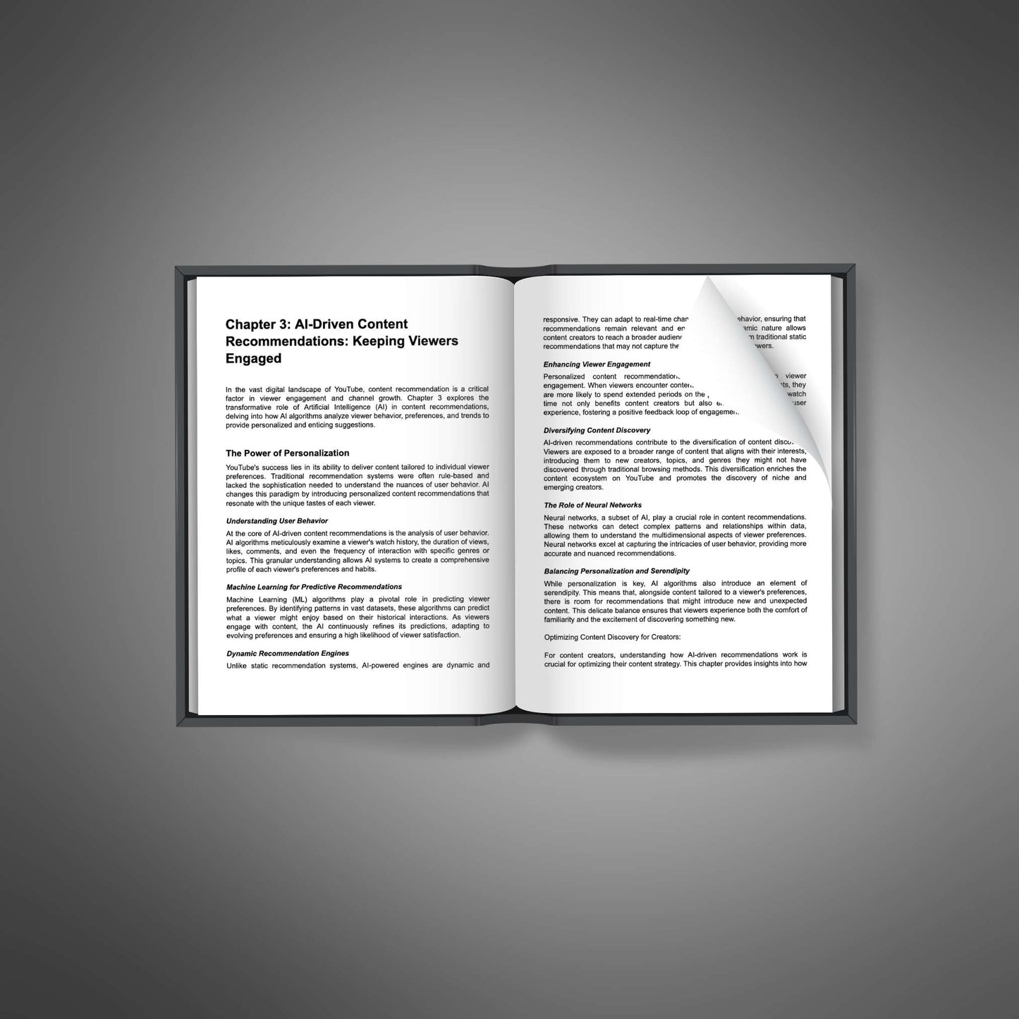 AI YouTube Masterclass - Ebook
