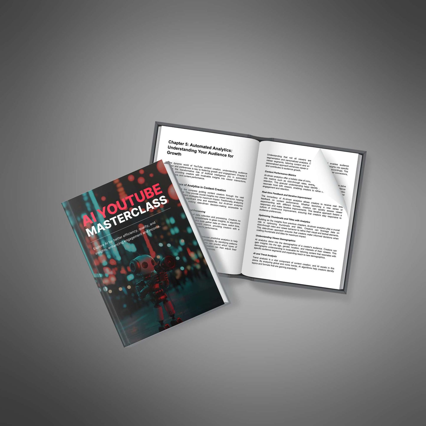 AI YouTube Masterclass - Ebook