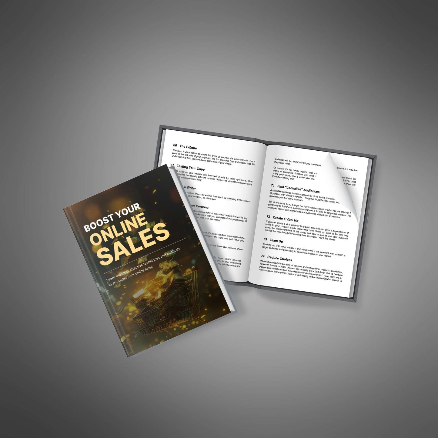 Boost Your Online Sales - Ebook