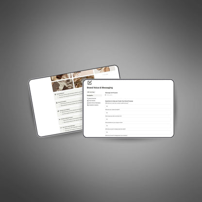 Brand Identity - Notion Template