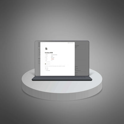 Business Finance Dashboard - Notion Template
