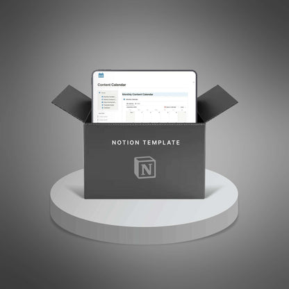 Content Calendar - Notion Template