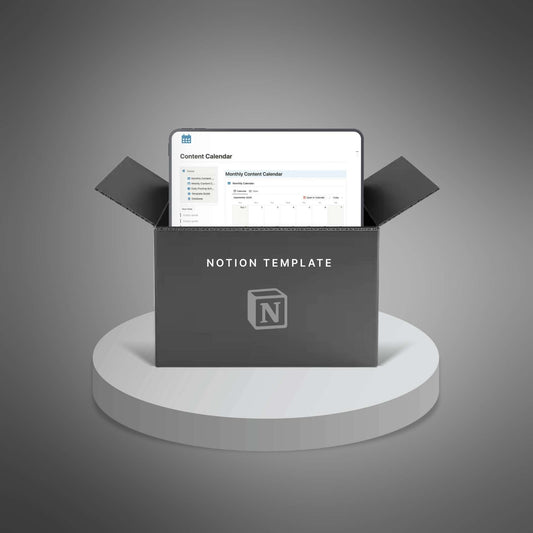 Content Calendar - Notion Template