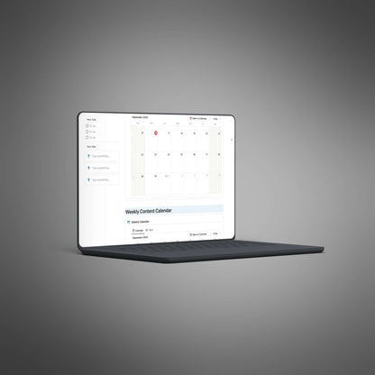 Content Calendar - Notion Template