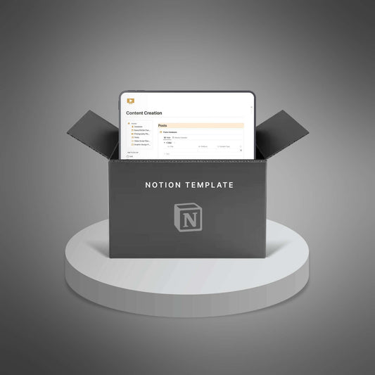 Content Creation - Notion Template