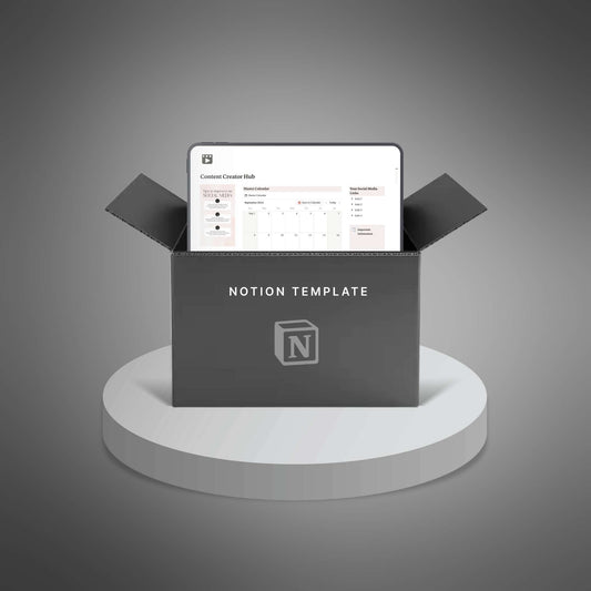 Content Creator Hub - Notion Template