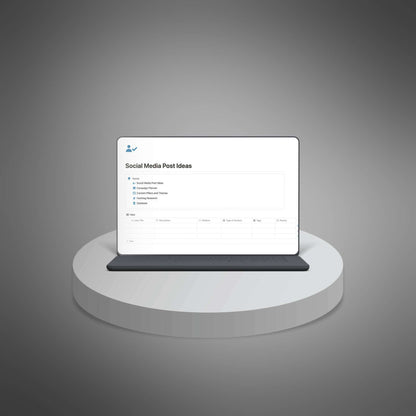 Content Planner - Notion Template