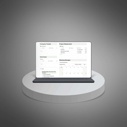 Customer Relationship Management - Notion Template