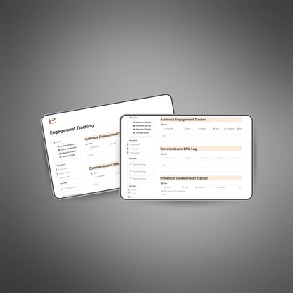 Engagement Tracking - Notion Template