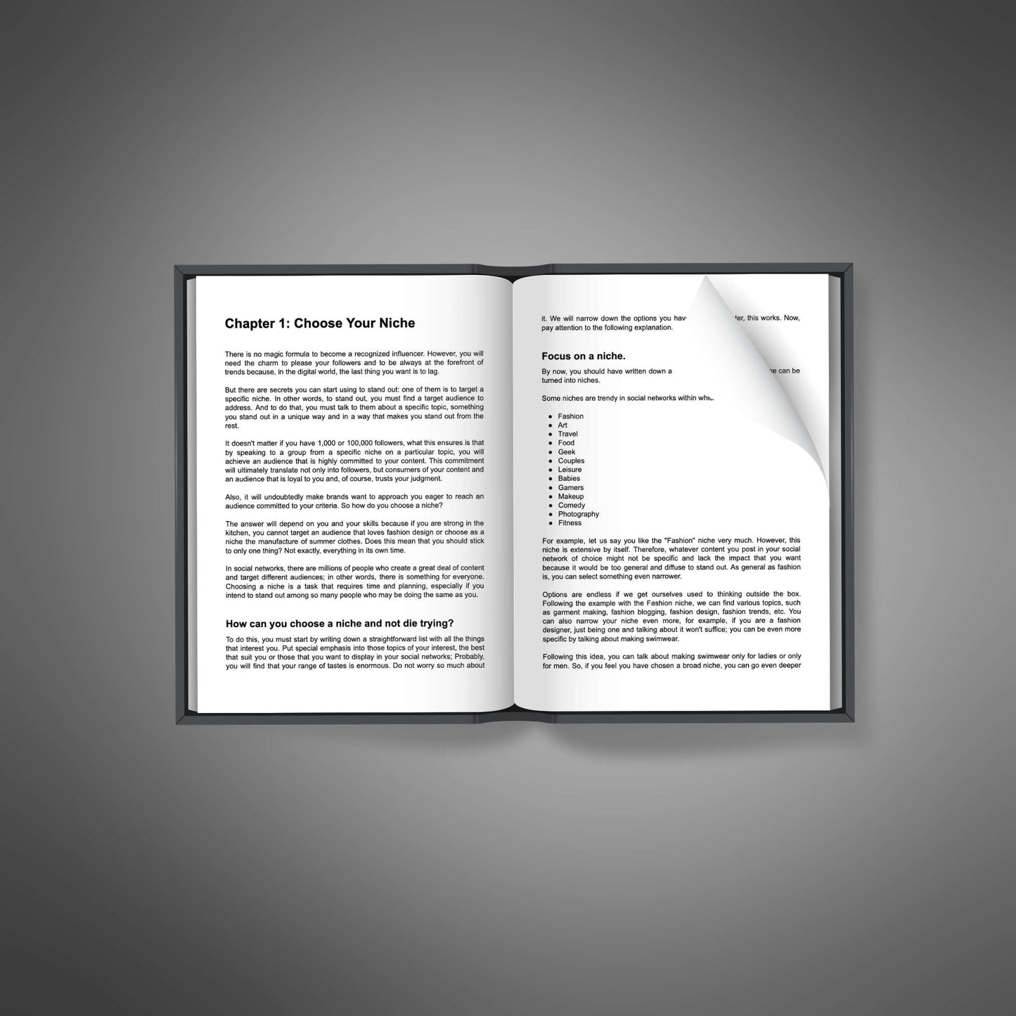 How To Become a Successful Influencer - Ebook