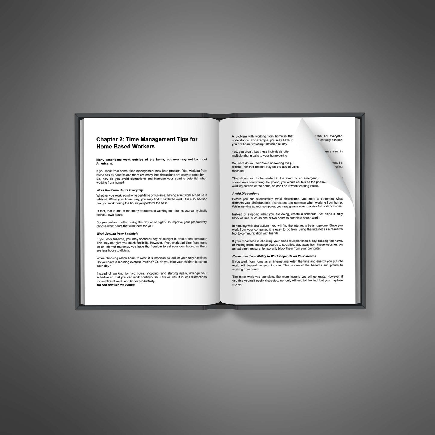 Managing Your Time - Ebook