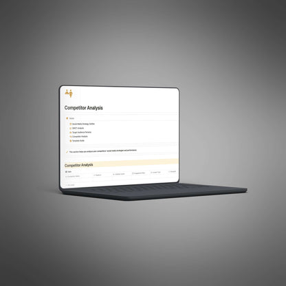 Marketing & Strategy Hub - Notion Template