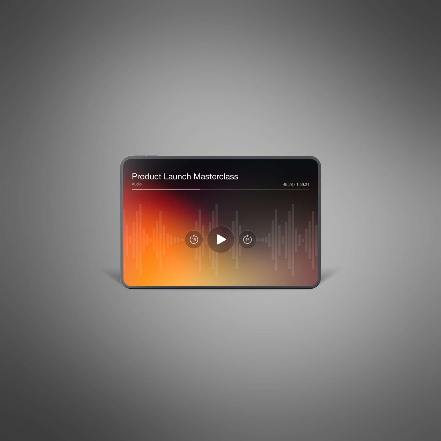 Product Launch Masterclass - Audio