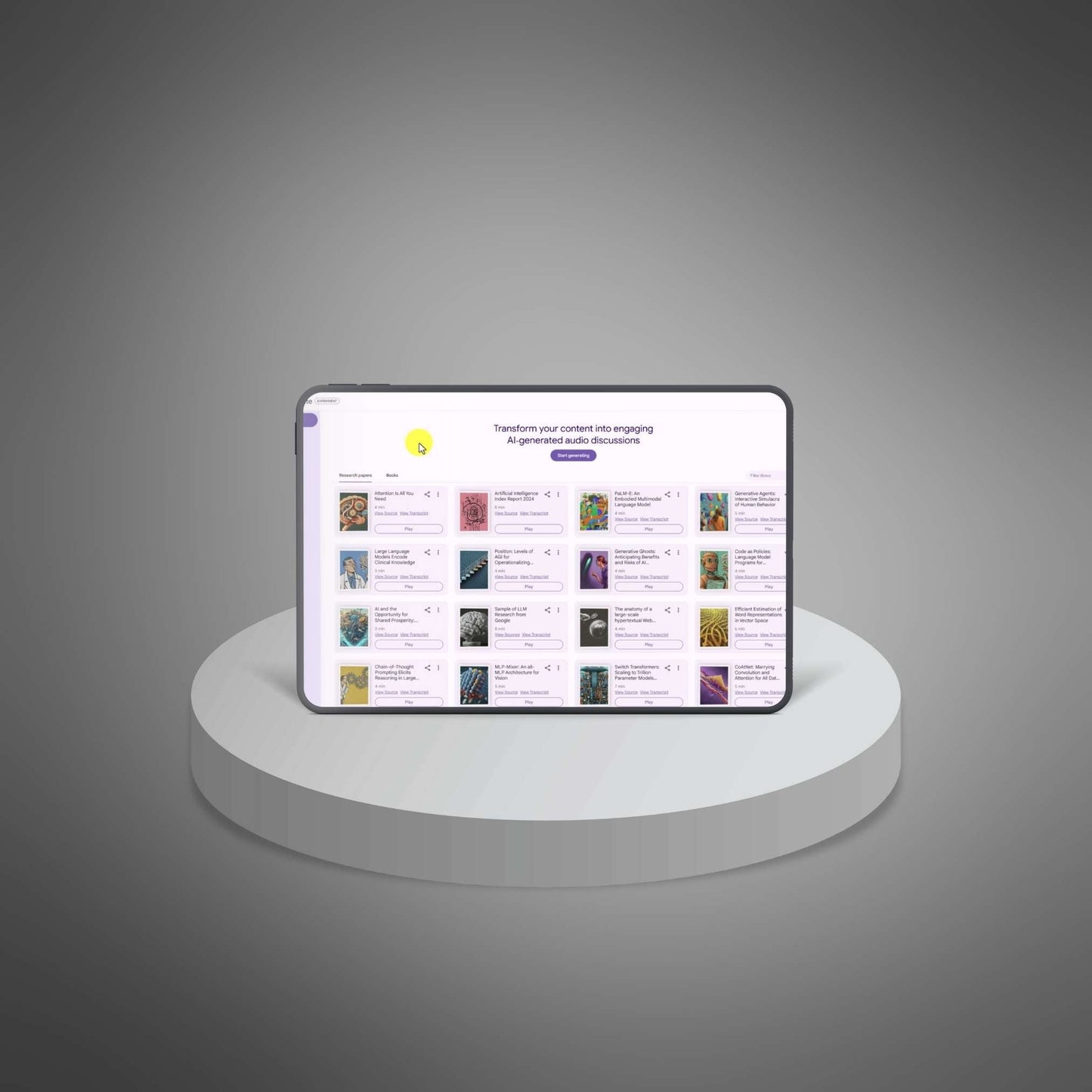 Smart Digital Creation with AI - Audio