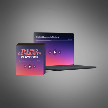 The Paid Community Playbook - Audio