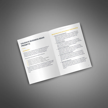 Validate Business Ideas - Prompts