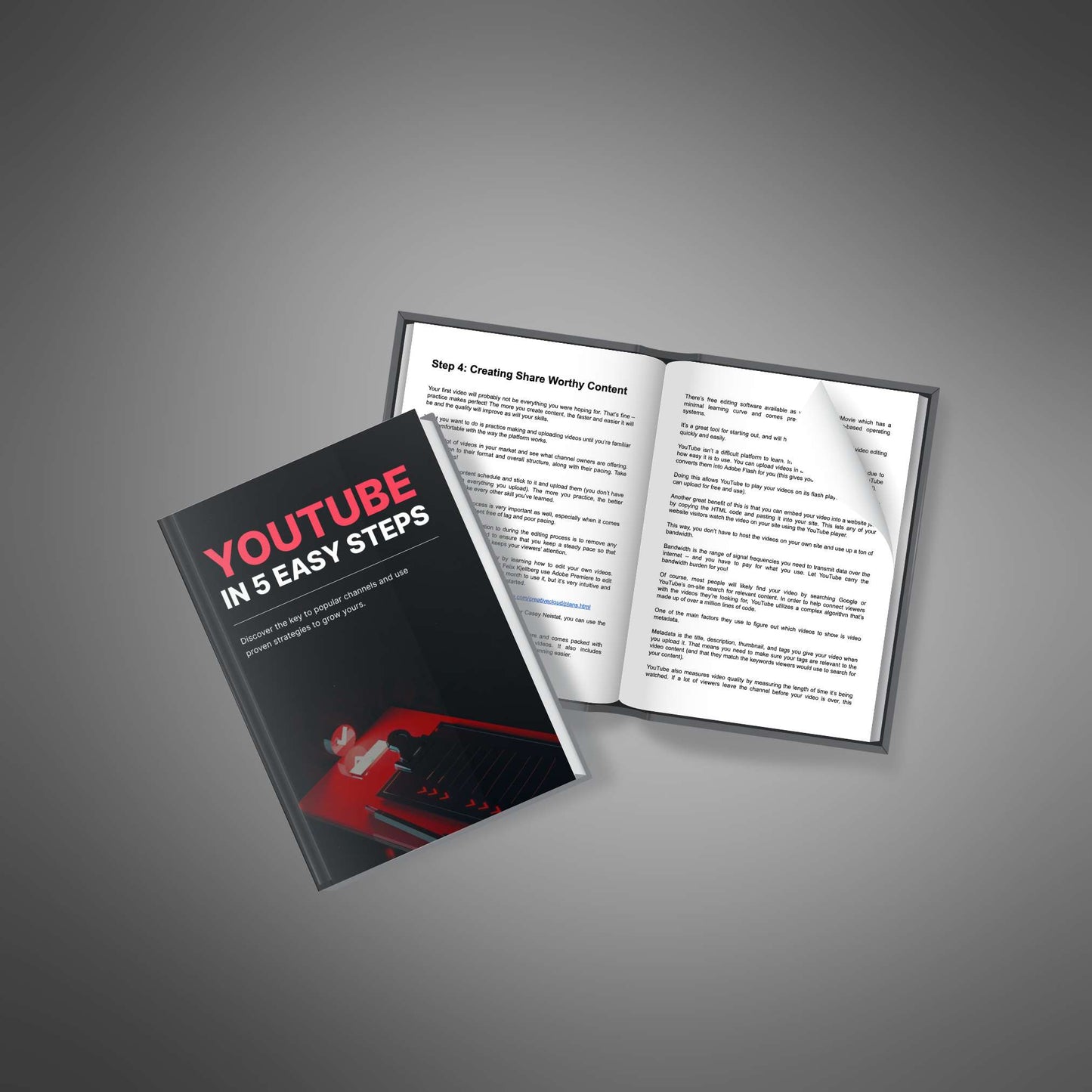 YouTube in 5 Easy Steps - Ebook