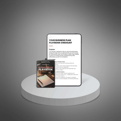 Your Business Plan Playbook - Checklist